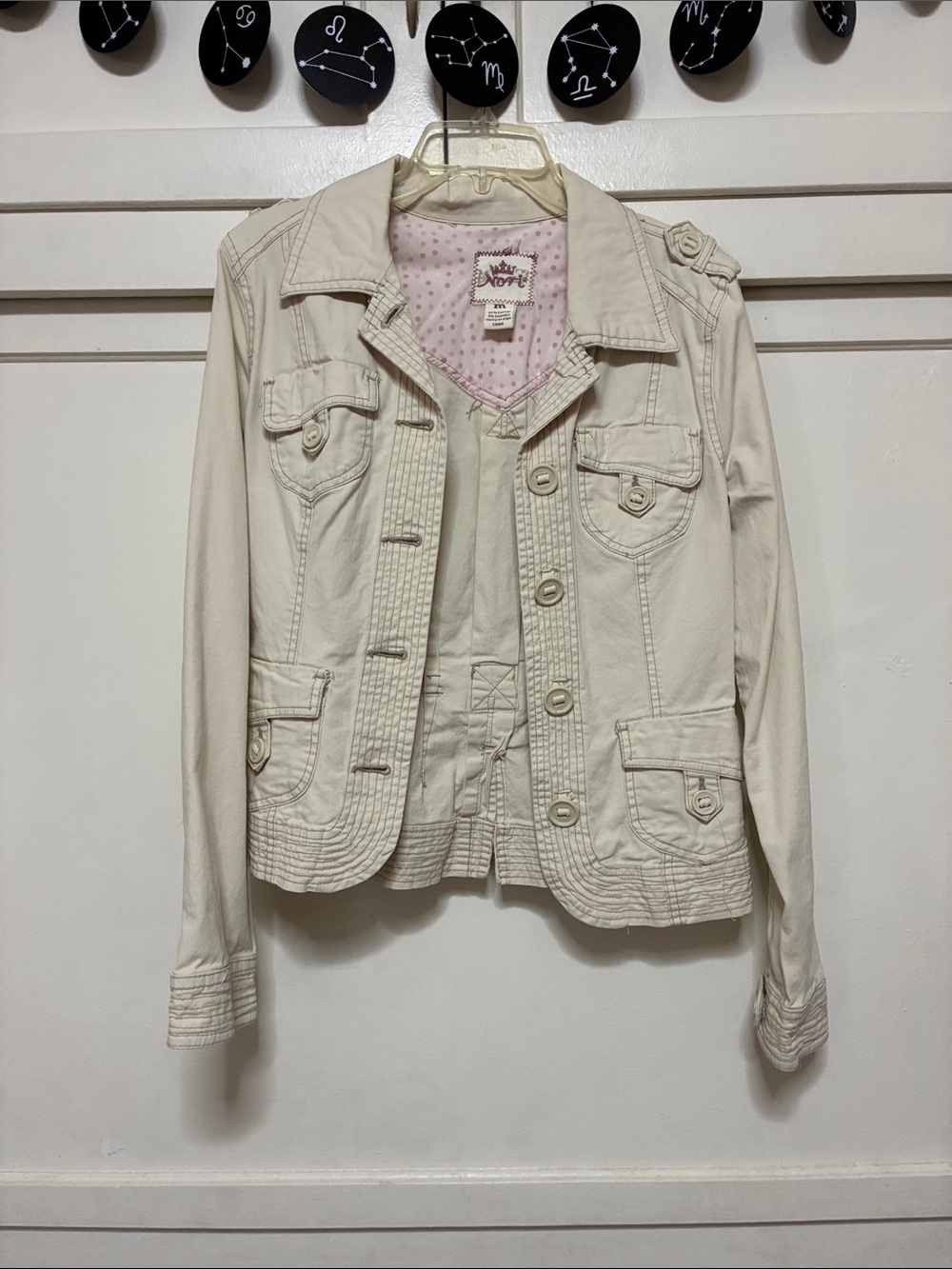 Nori Khaki Button Down Jacket